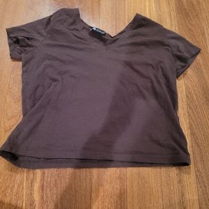 CLOSET CLEAROUT Zara Brown Crop Top